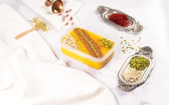 شله زرد یک کیلو